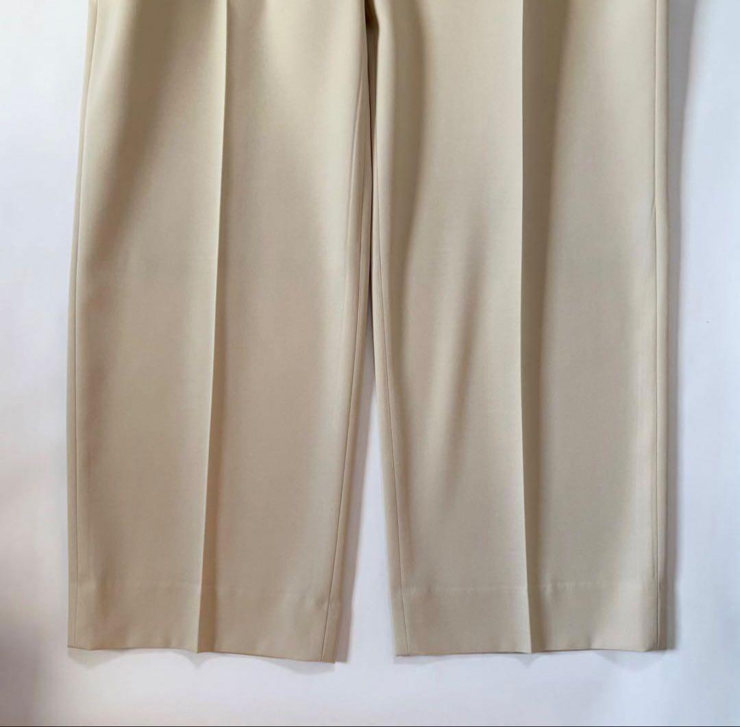 AURALEE ライトウール マックス ギャバジン 2タック スラックス