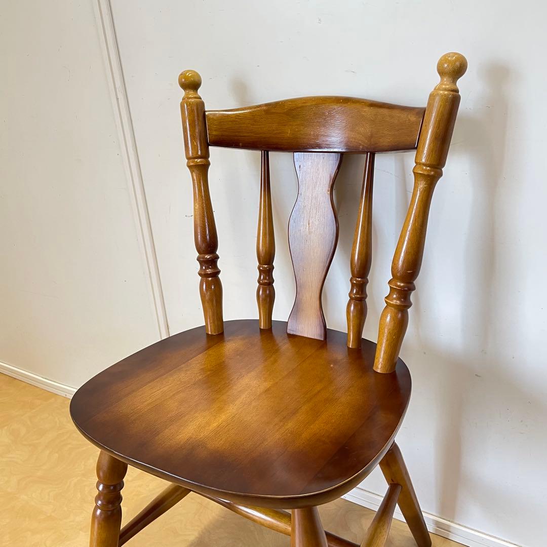 ウィンザーチェア① 木製ダイニングチェア 椅子 イス アンティーク ビンテージ