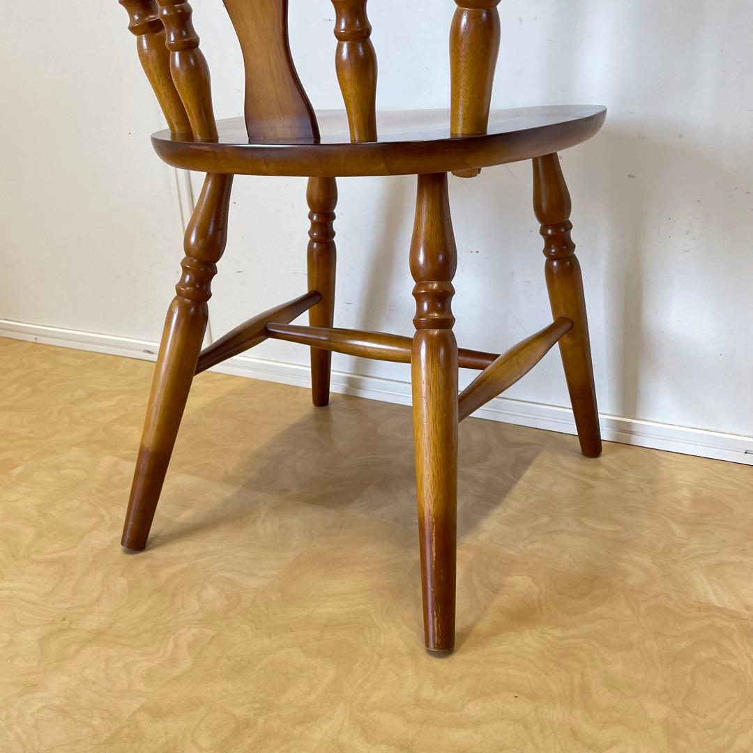 ウィンザーチェア① 木製ダイニングチェア 椅子 イス アンティーク ビンテージ