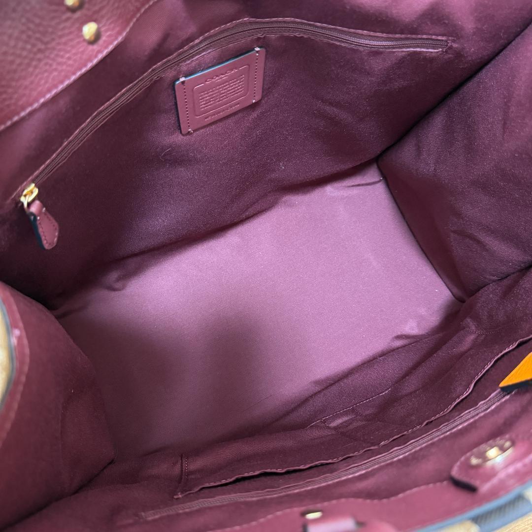 えり様　COACH コーチ 2WAY トートバッグ ショルダーバッグ