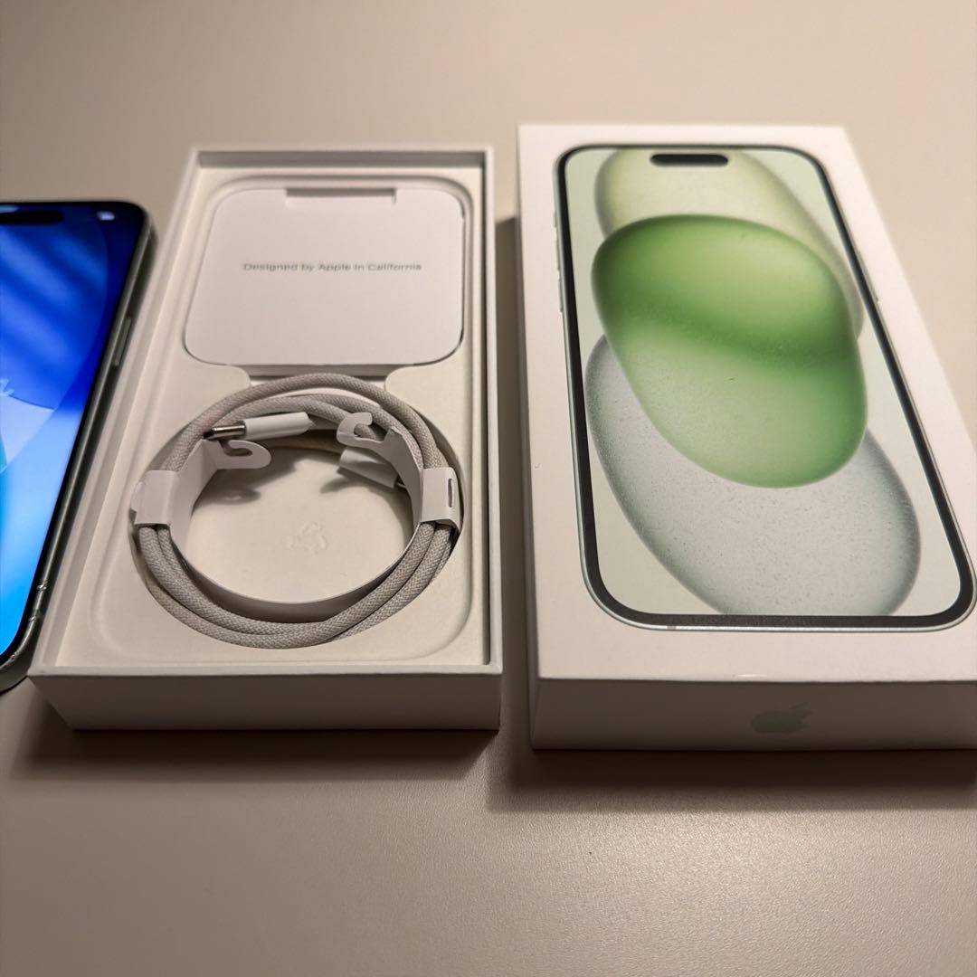 スマートフォン本体 iPhone 15 Green 128GB