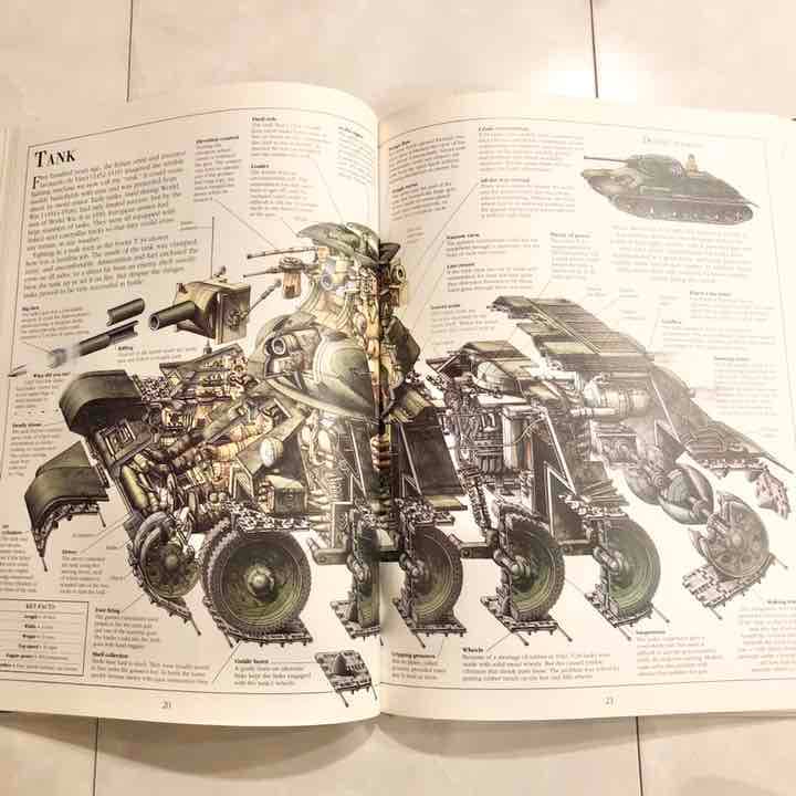 海外製絵本 知育  図鑑 Incredible Cross-Sections 本