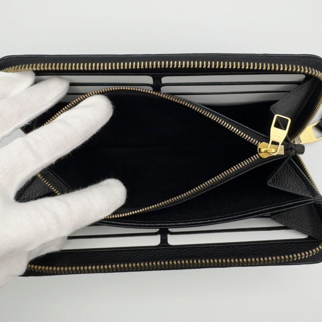 ギフト対応　国内正規品　ヴィトン財布　モノグラムアンプラント　ジッピーウォレット