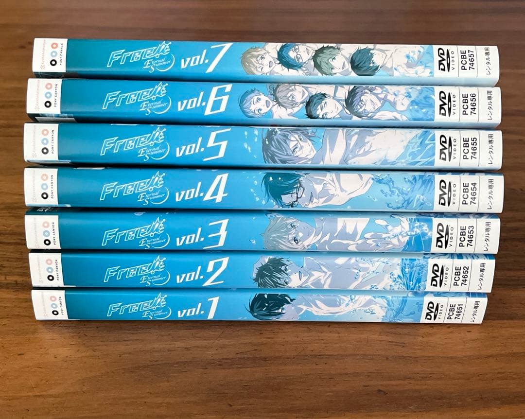 Free! 1 2 3 テレビ版＋劇場版＋特別版　DVD 24枚セット