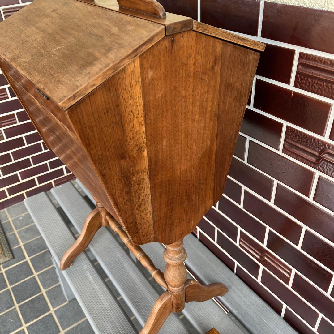 ヴィンテージ　ソーイングボックス　アメリカ製