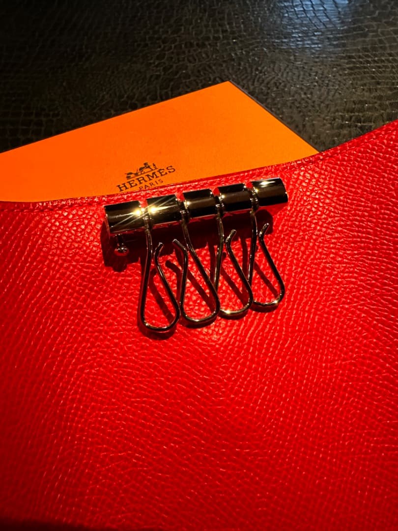 ★梟@スイレン出品　売約済み★エルメス/HERMES/キーケース /４連/
