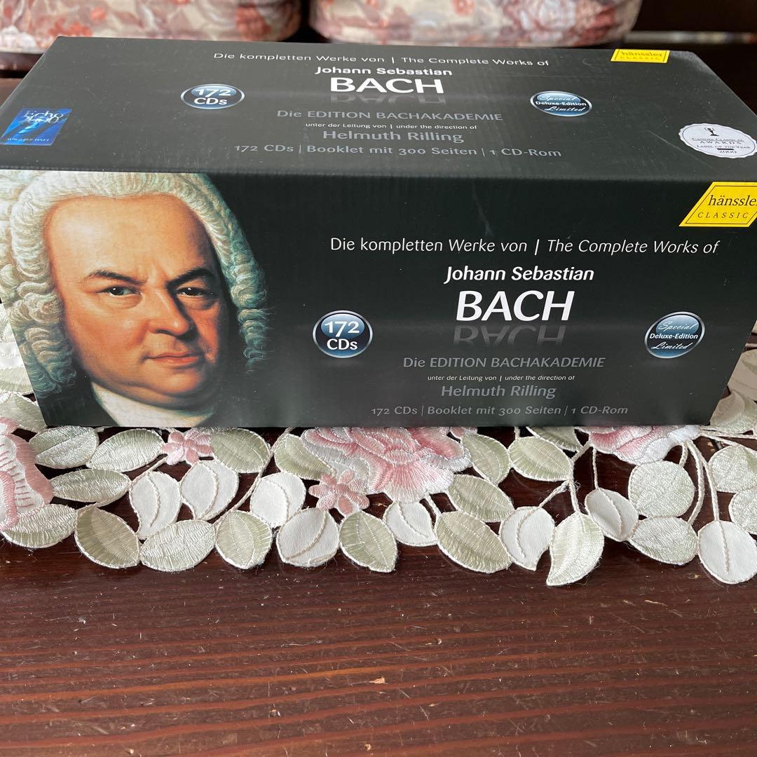 バッハ 全作品集 172CD ブックレット付き