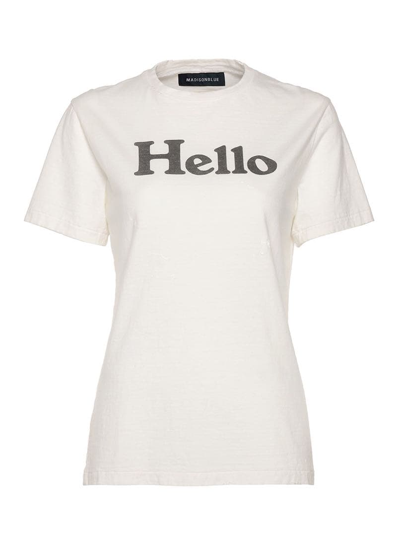 トップス MADISONBLUE VINTAGE HELLO TEE