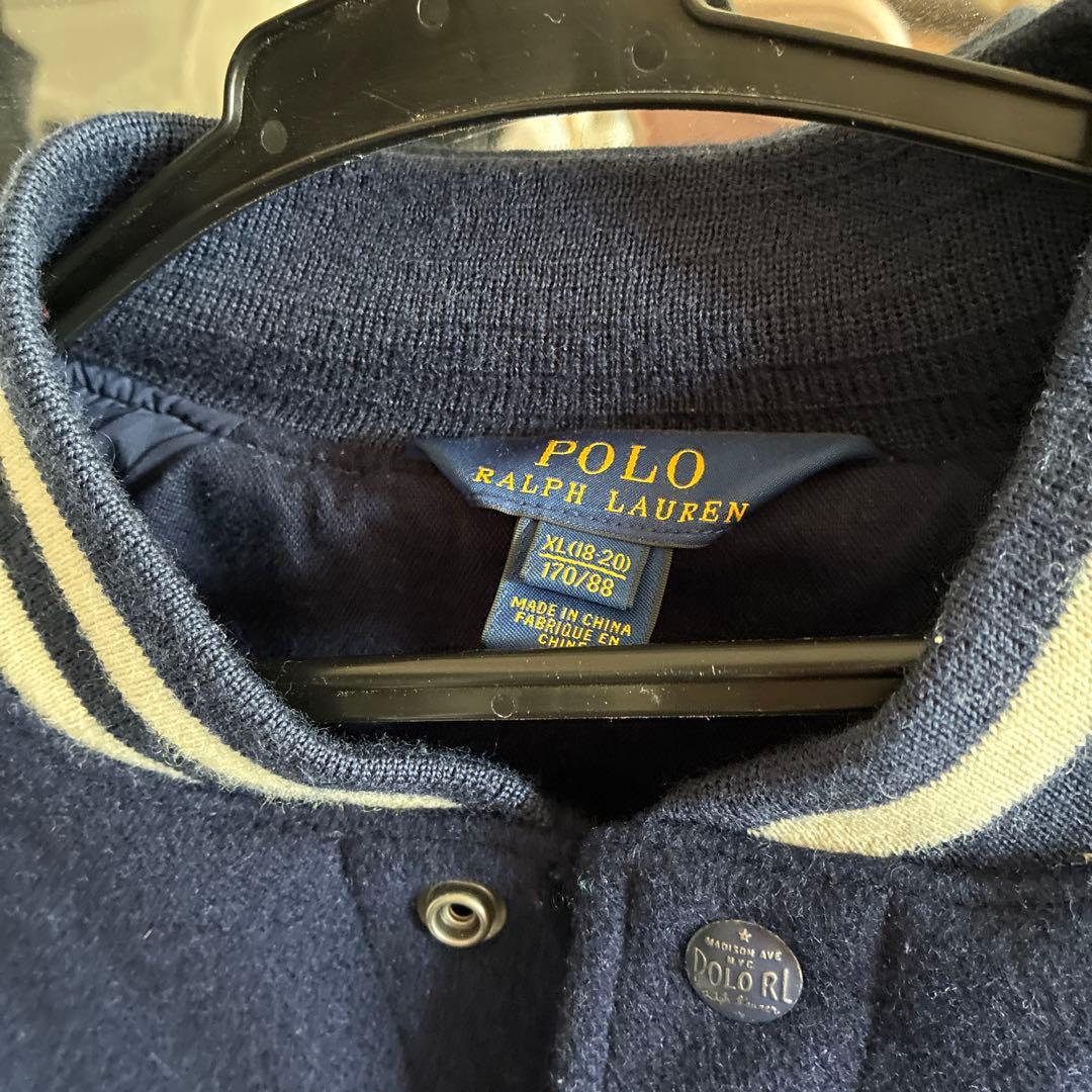 POLO RALPH LAUREN ネイビーウールジャケット XL