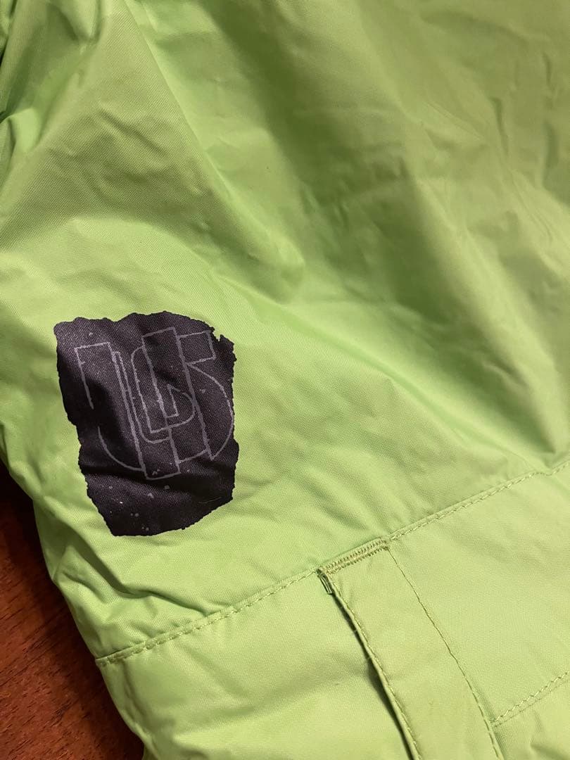 BURTON ベビー用スノーボードウェア ライムグリーン