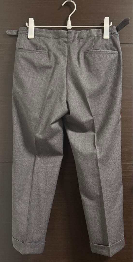 GTA / HERRICK サキソニー 2アウトプリーツパンツ 46