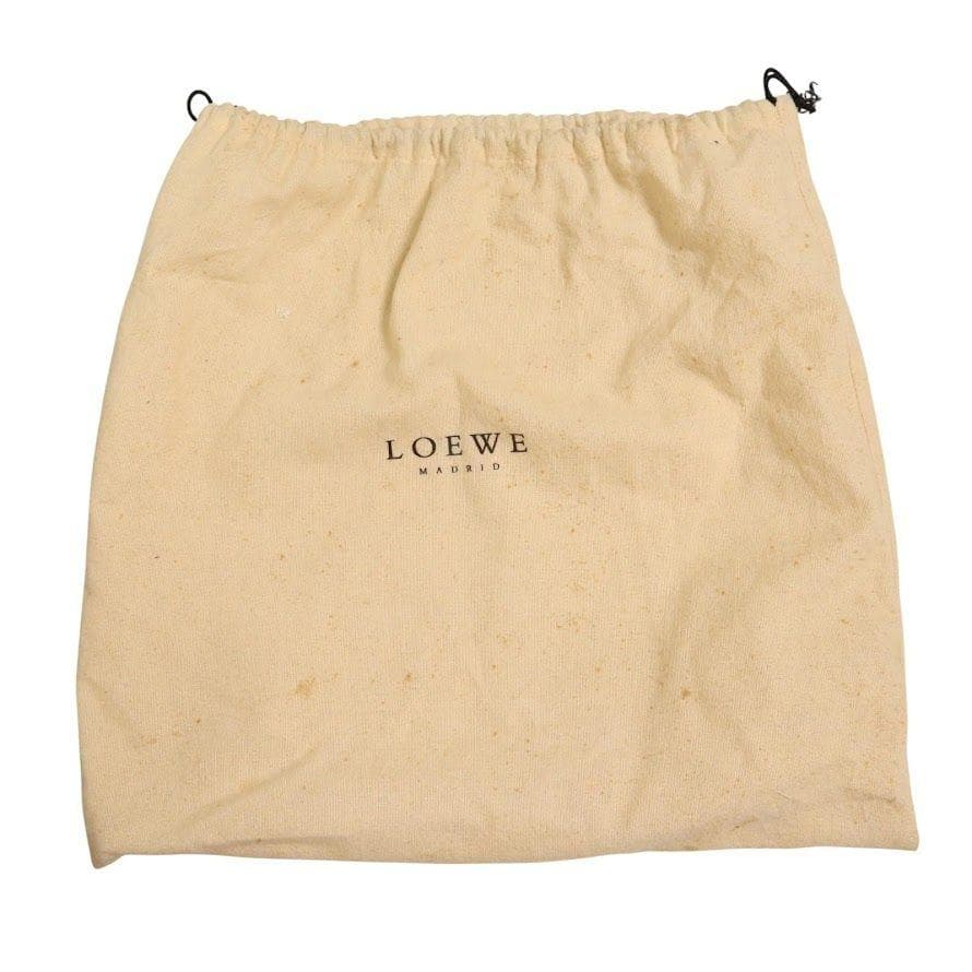 【廃盤】LOEWE ロエベ アナグラム レザー 本革　ショルダーバッグ スクエア