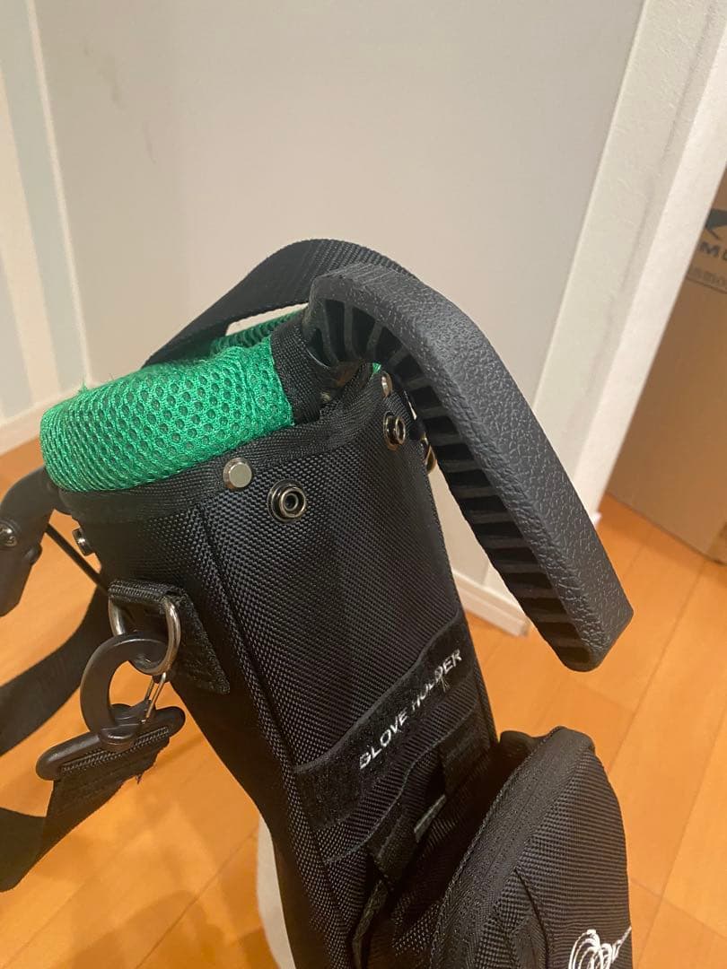 美品BEAMS GOLF セルフスタンドブラック/グリーン