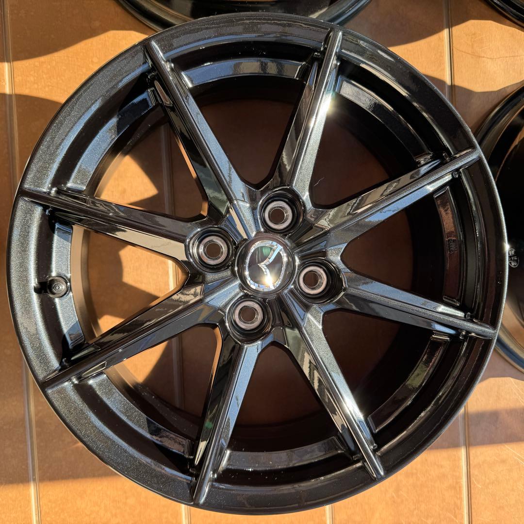 ①【美品】ND ロードスター 純正ホイール 2本 200km程度