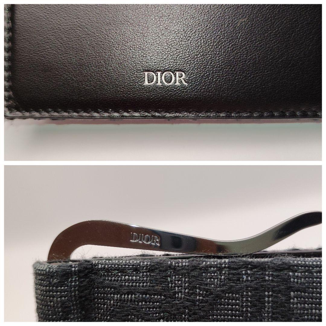 極美品✨ ディオール トロッター オブリーク マネークリップ