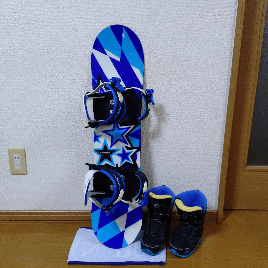 キッズ　スノーボードセット　ボード87cm　ビンディング　ブーツ19cm