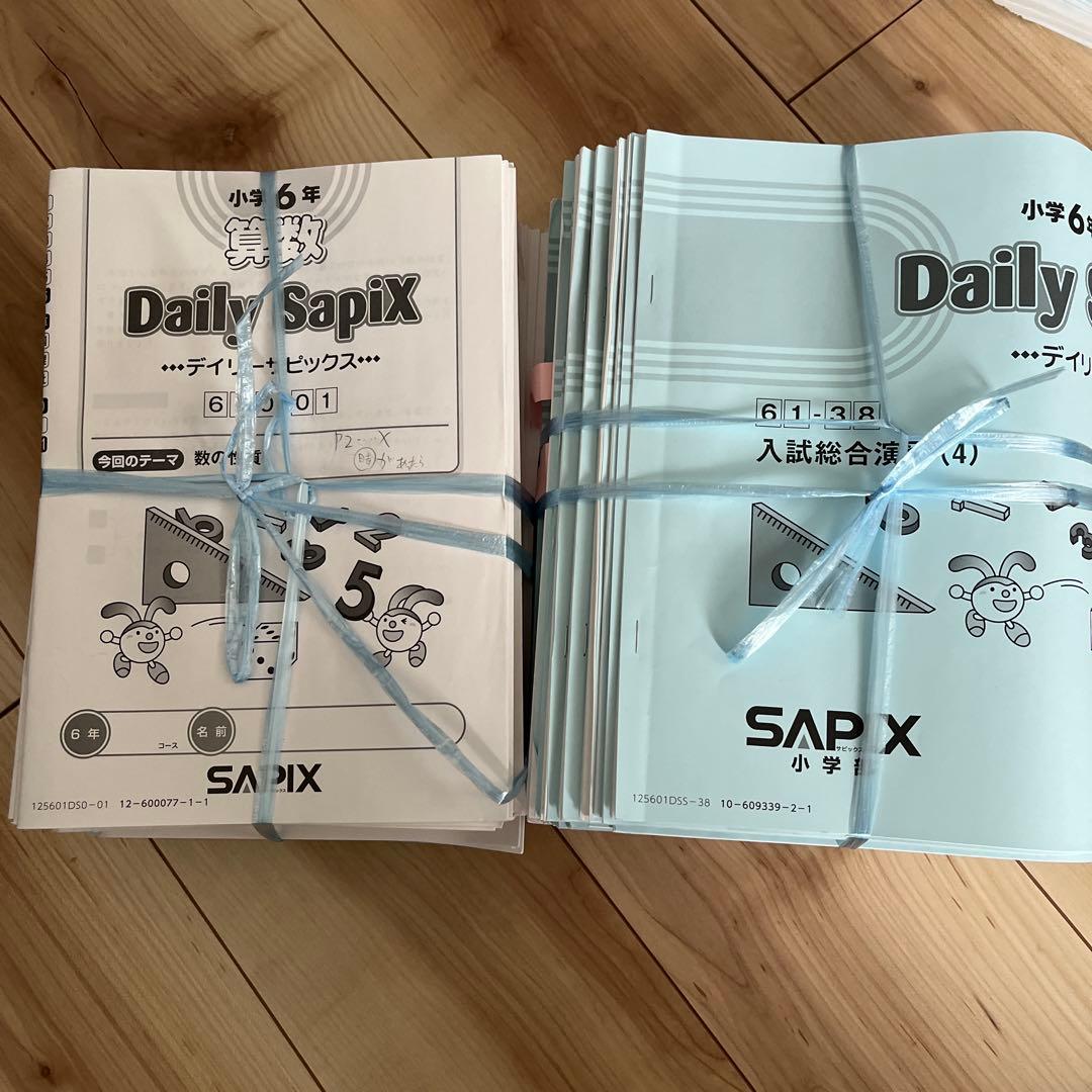 Daily SapiX 小学6年 算数　平常授業