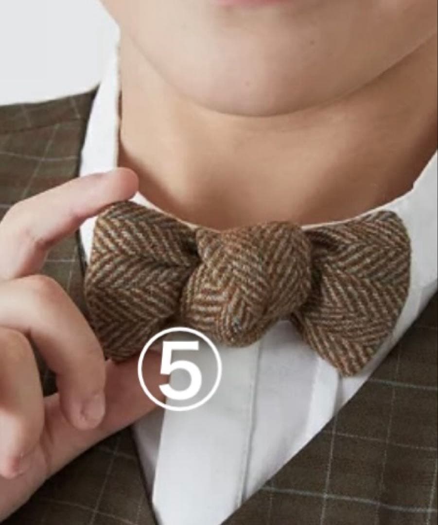 【riziere】120 シングルノーカラージャケットセットアップ　計5点セット