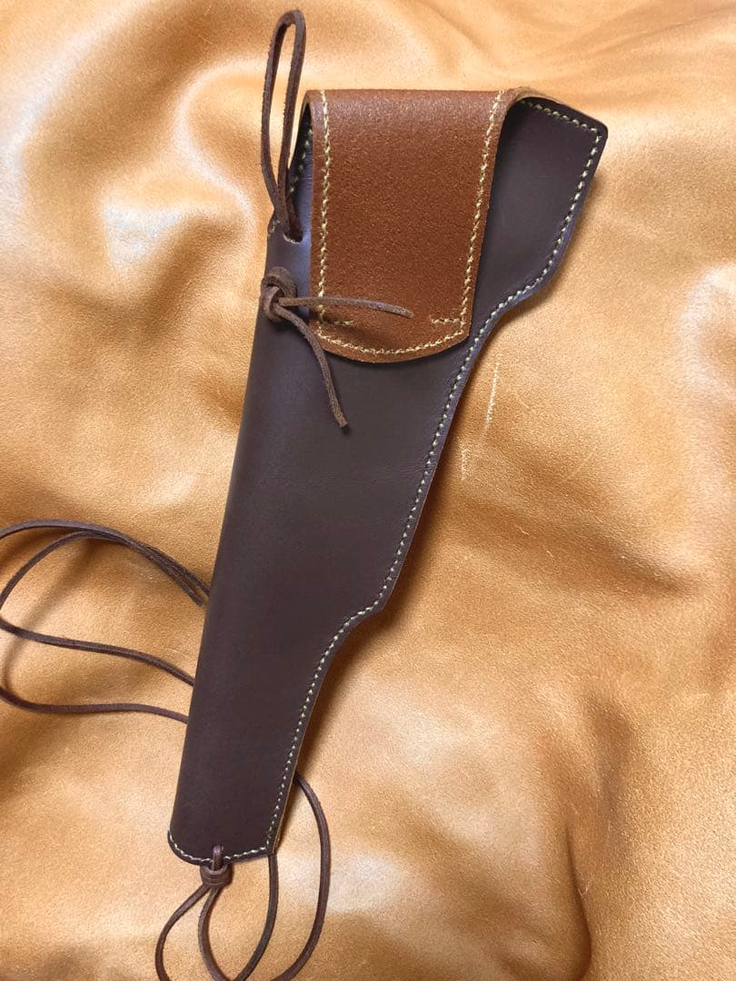 コルト M1847 ウォーカー用右利きレザーホルスター m No.745