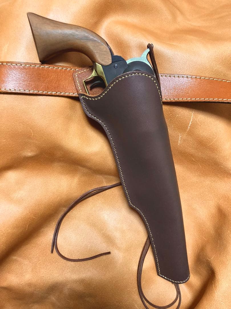 コルト M1847 ウォーカー用右利きレザーホルスター m No.745