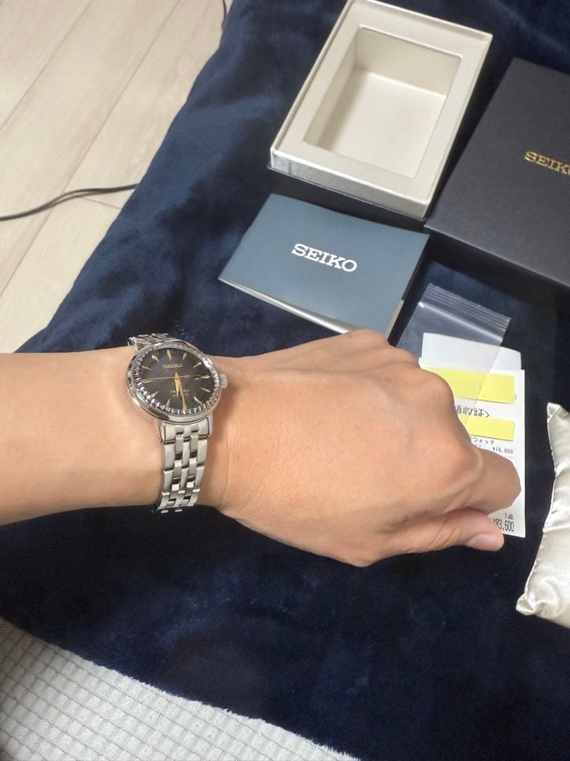 SEIKO プレサージュ SRRW003 機械式 手巻き