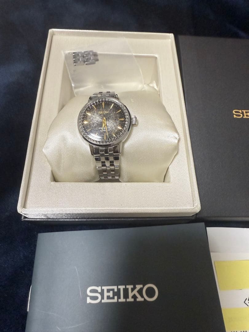 SEIKO プレサージュ SRRW003 機械式 手巻き