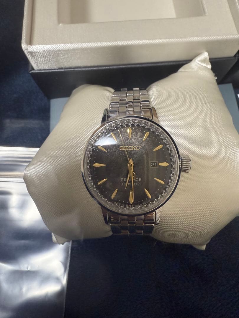 SEIKO プレサージュ SRRW003 機械式 手巻き