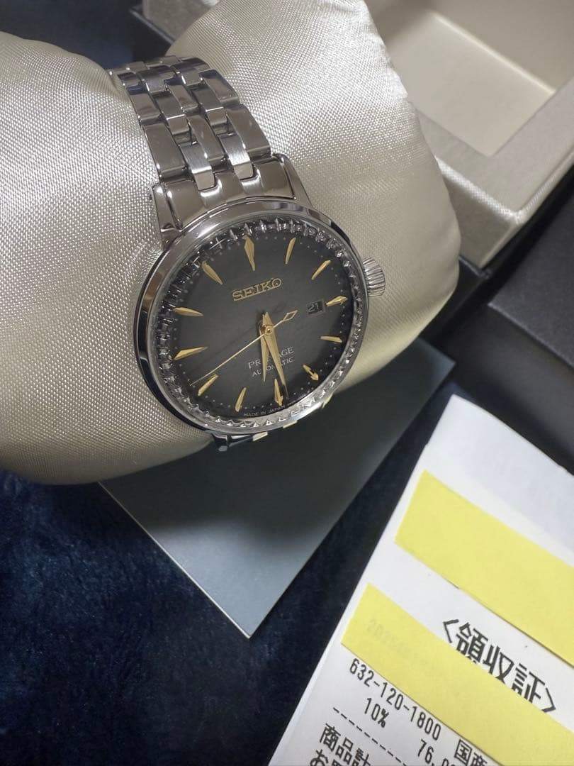 SEIKO プレサージュ SRRW003 機械式 手巻き