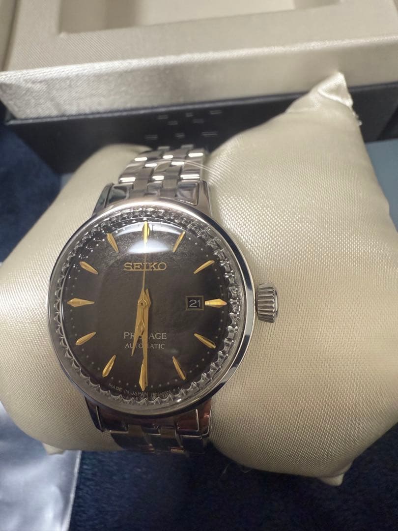 SEIKO プレサージュ SRRW003 機械式 手巻き