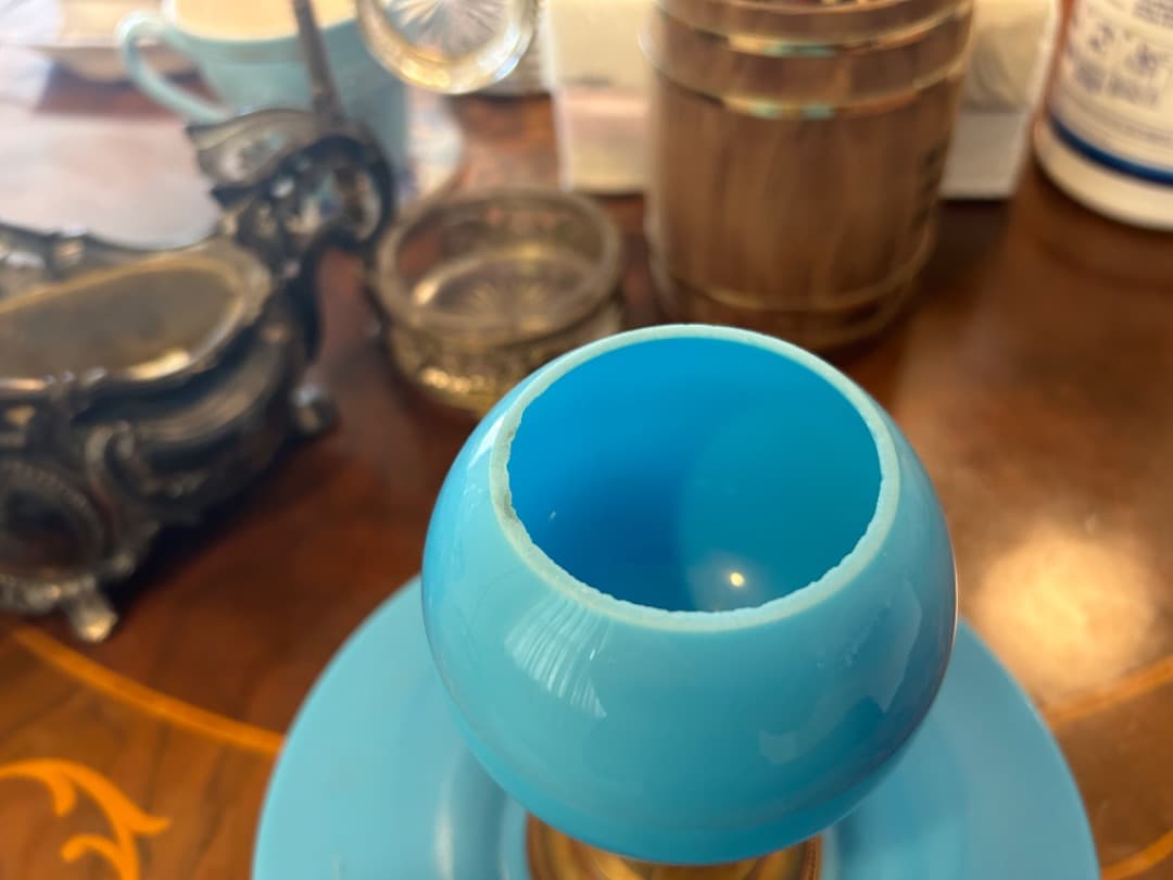 オパリン　グラス　ミッドセンチュリー インテリア　オパリン　貴重品　アンティーク