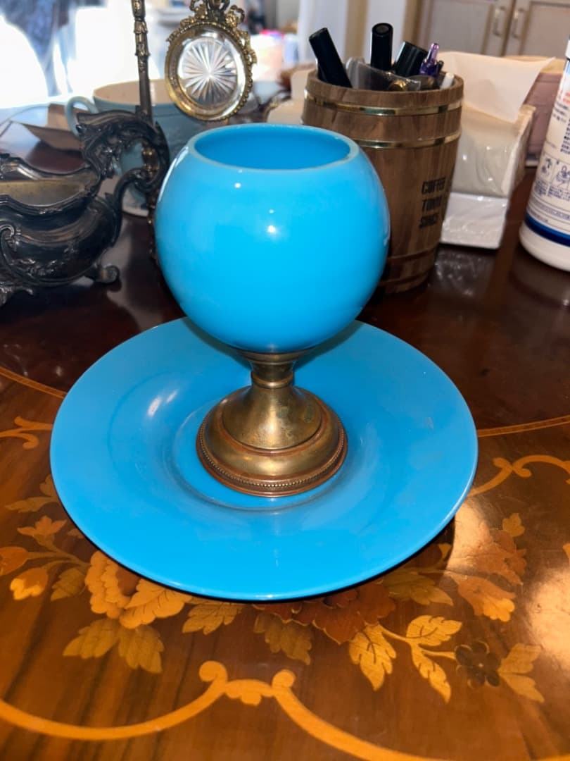 オパリン　グラス　ミッドセンチュリー インテリア　オパリン　貴重品　アンティーク