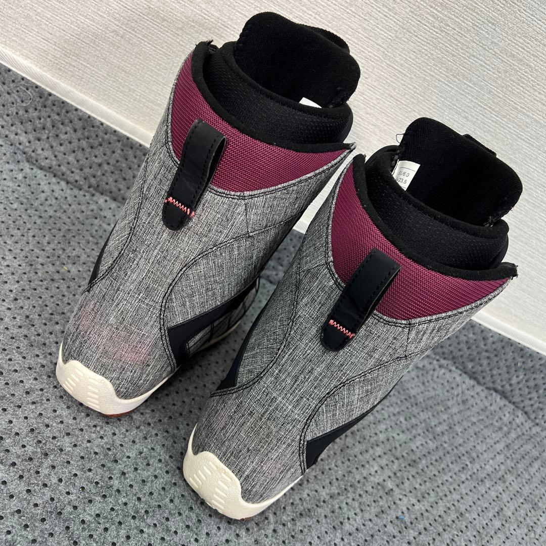 5回使用 人気サイズ23.5cm swivel ダイヤル スノボブーツ