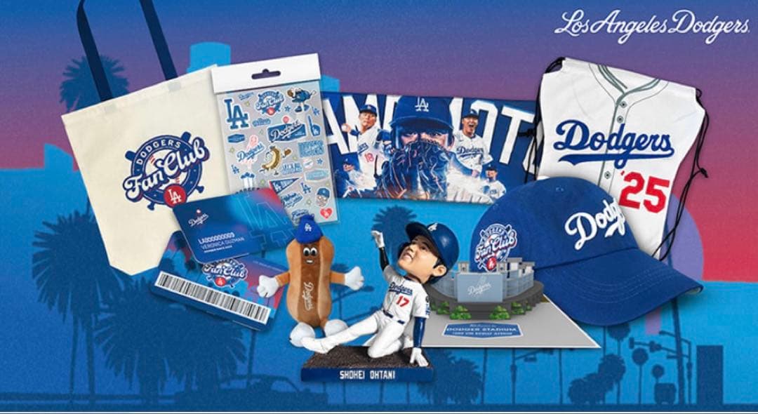 ドジャース公式ファンクラブ　記念ボックス
