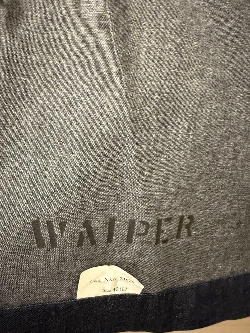 WAIPER.inc 米軍M-43 デニムショールカラージャケットWP1038