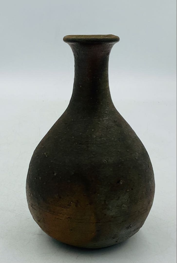 ★【907】★★人間国宝・藤原啓先生　備前焼徳利　共箱★★