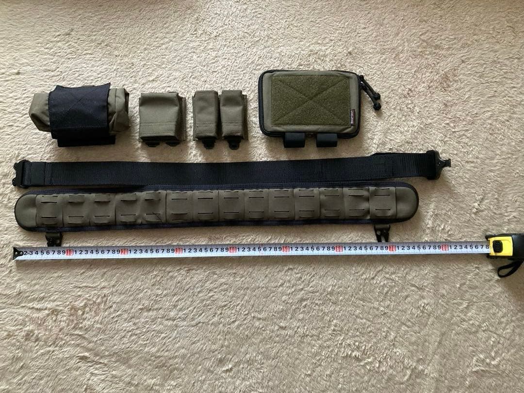 BIGFOOT 製　ファーストライン　ベルト フルセット　サバゲー