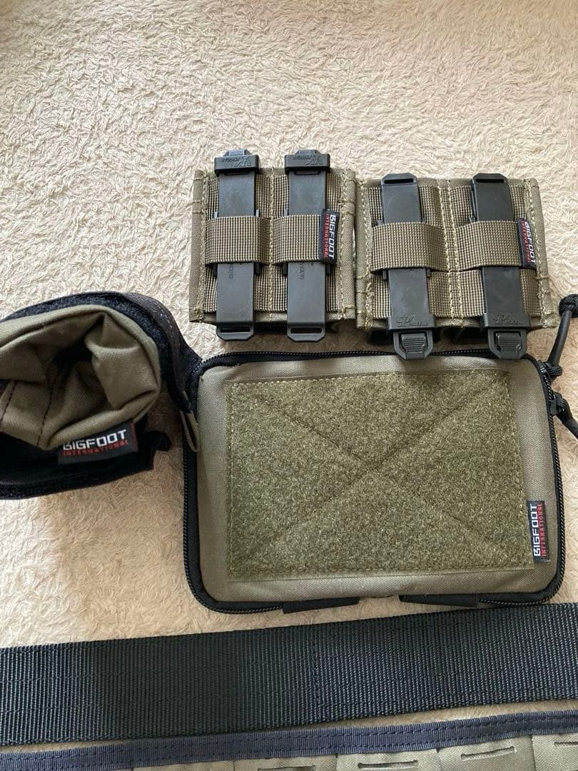 BIGFOOT 製　ファーストライン　ベルト フルセット　サバゲー
