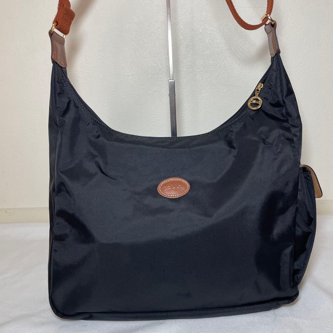 LONGCHAMP ロンシャン ショルダーバッグ ナイロン ホーボー
