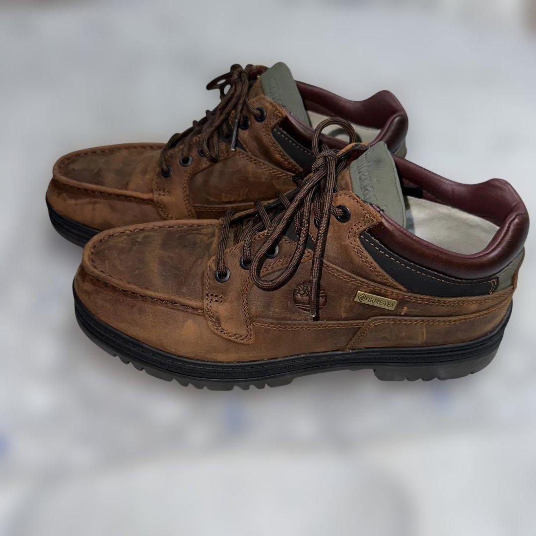 timberland moc toe gtx brown ブラウン 27.5cm
