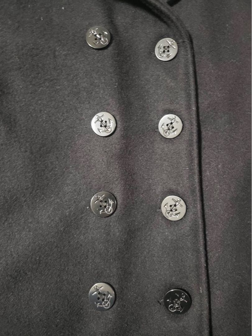 ショット ピーコート 740N USA製　希少　44サイズ ウール 黒