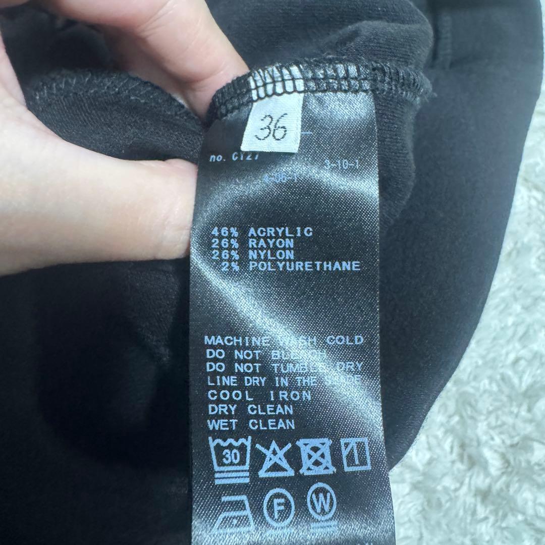 25年 美品 Deuxieme classe Director パンツ ブラック