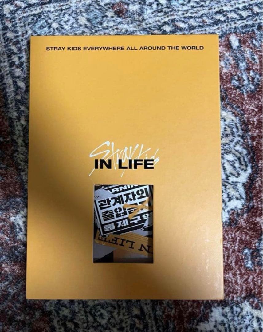 StrayKids スキズ LeeKnowリノ in生 サインアルバム