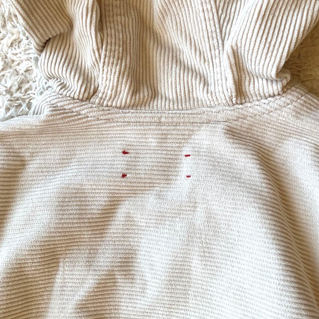 美品◯MEYAME コーデュロイ フード ジャケット ベージュ