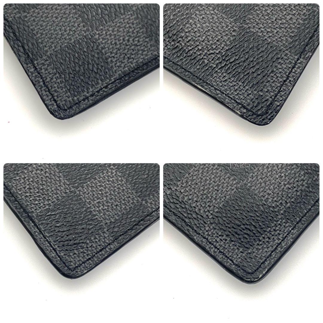 Pess様 ルイヴィトン ダミエ グラフィット ポルトフォイユ フロリン 二つ折