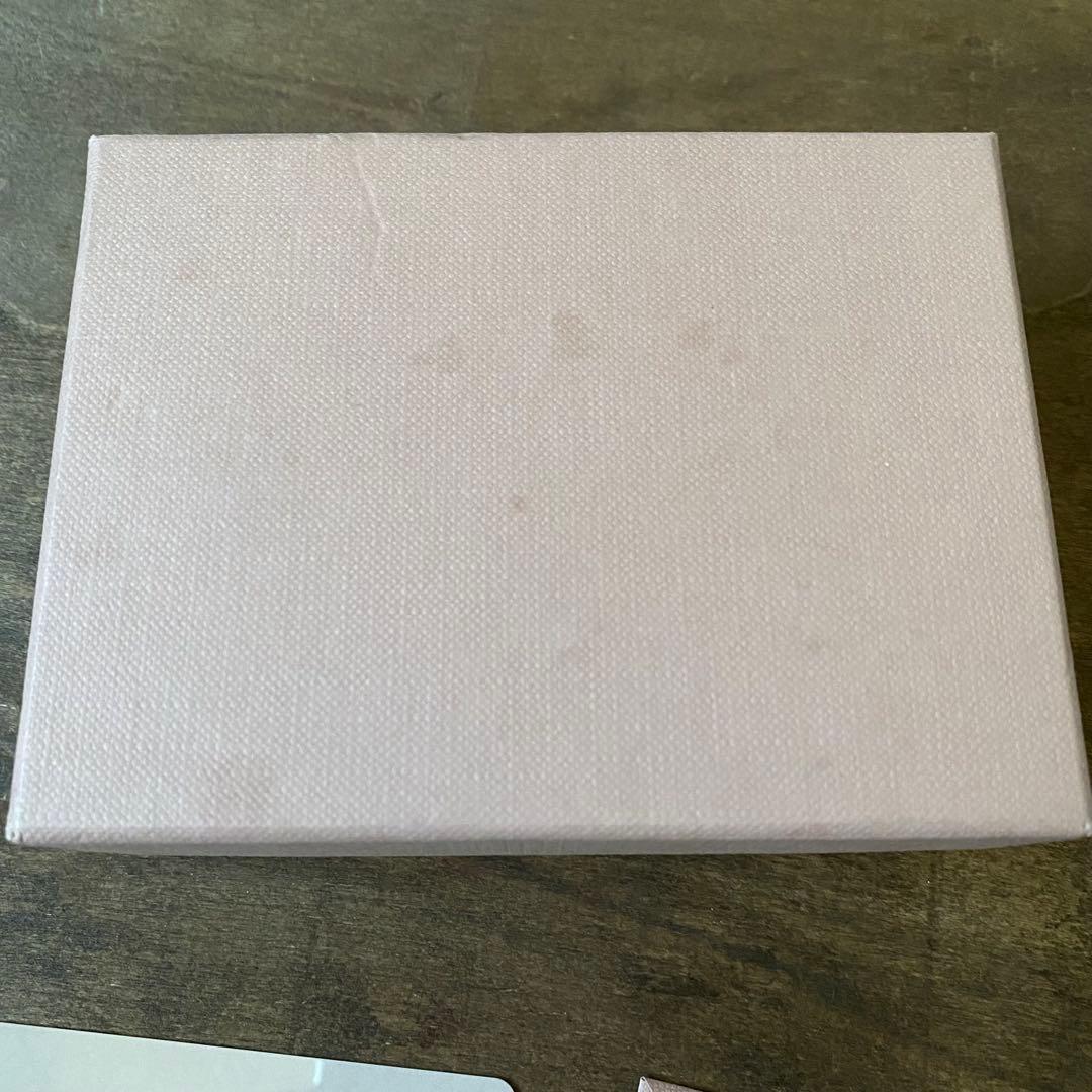 miumiu キーケース リボン バイカラー ピンク