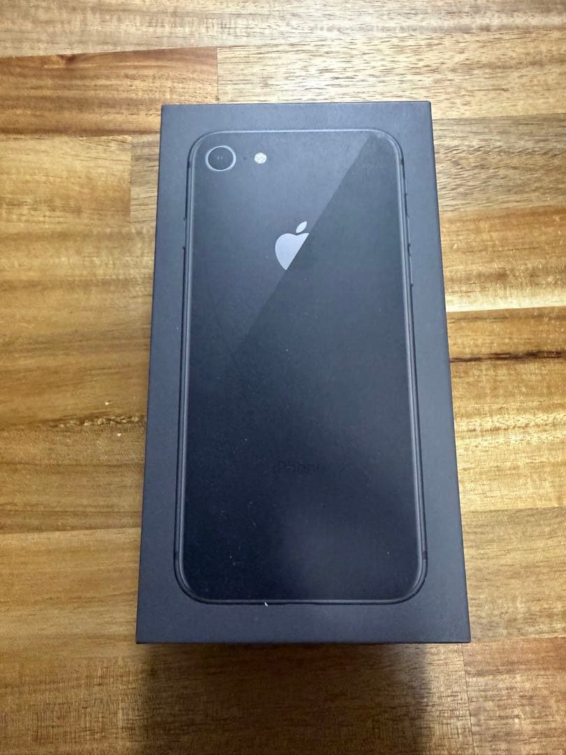 iPhone 8 スペースグレイ 64gb 箱付き