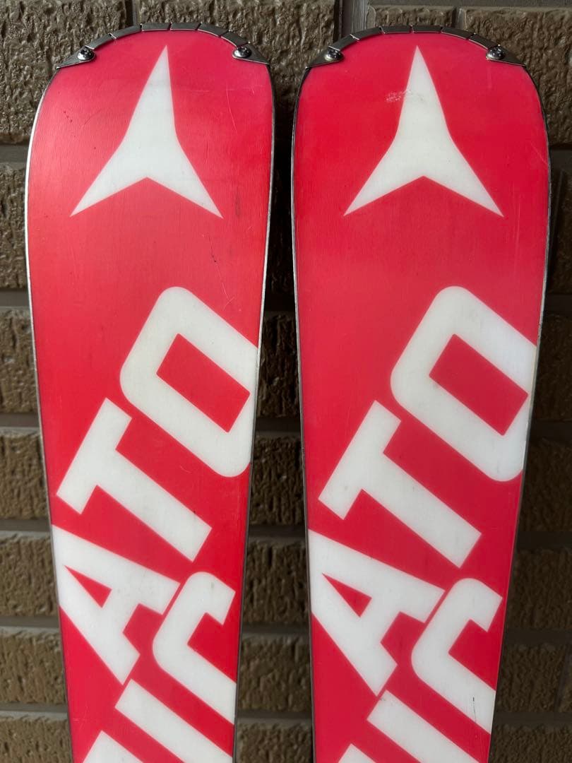 MIATA スキー板 165cm レッド バインディング付き