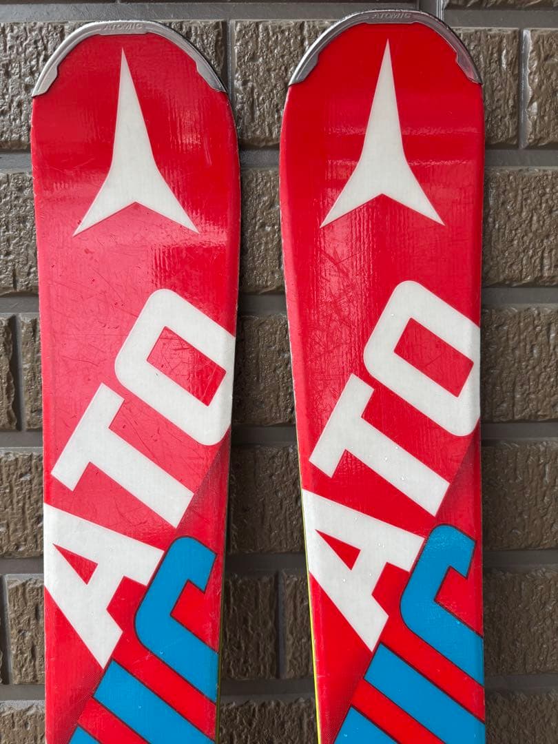 MIATA スキー板 165cm レッド バインディング付き