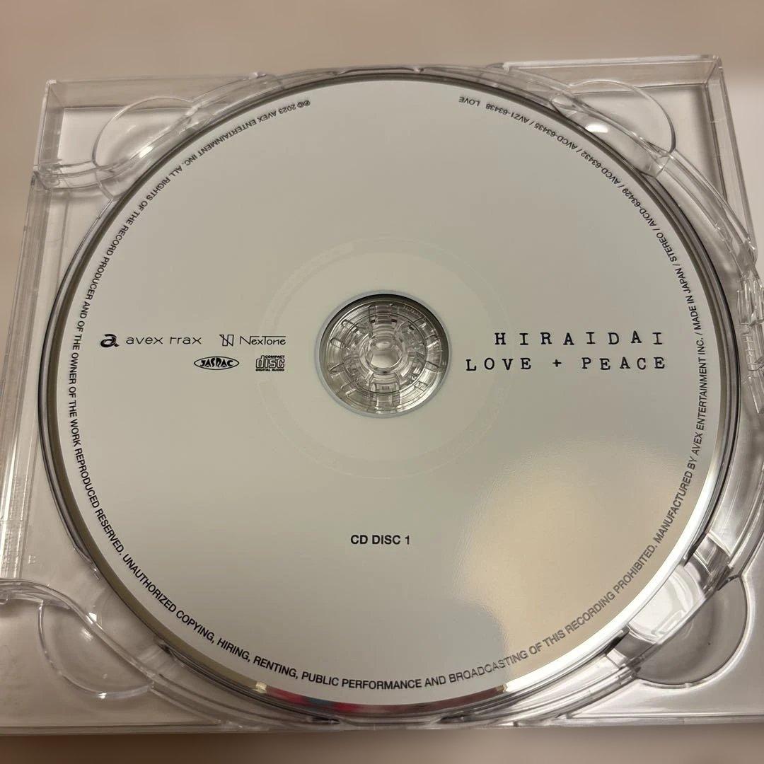 平井大　「LOVE+PEACE」(CD5枚組+Blu-ray+フォトパネル6枚)