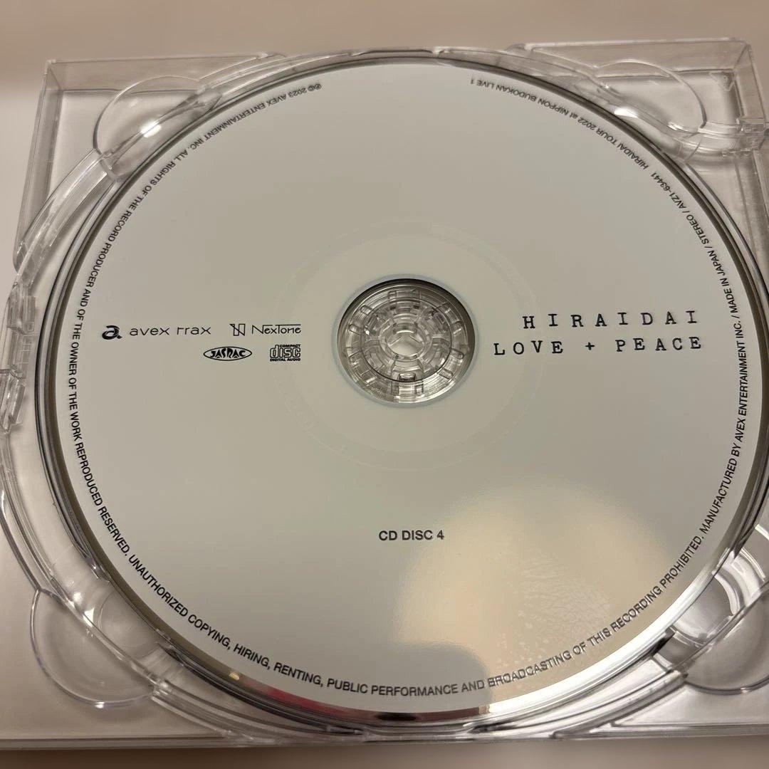 平井大　「LOVE+PEACE」(CD5枚組+Blu-ray+フォトパネル6枚)